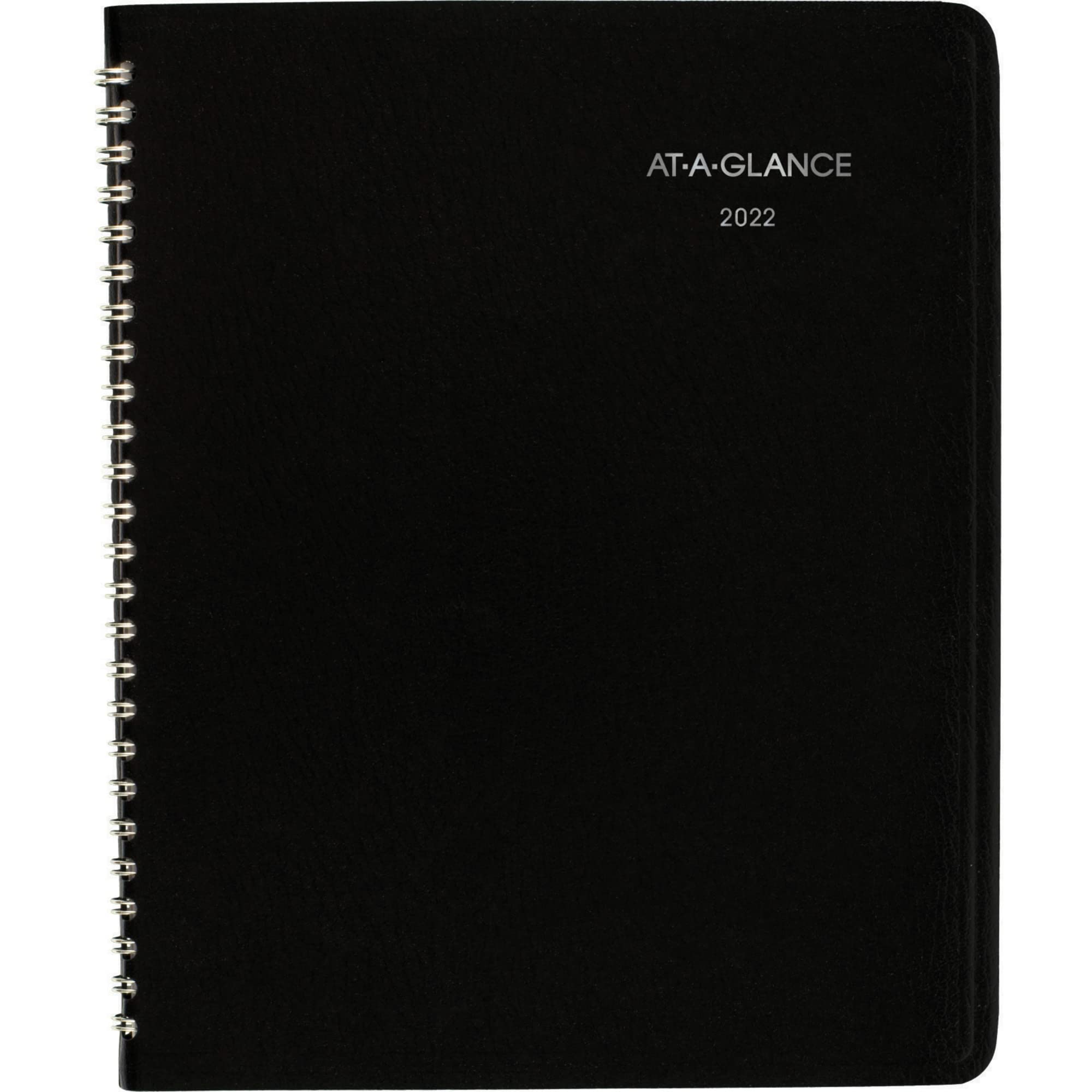 AT-A-GLANCE 2022 Monthly Planner by, 7" x 8-3/4", Medium, DayMinder, Black (G40000)