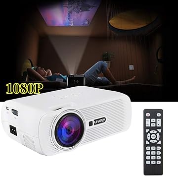 Proyector Digital LED para Android 4.4 U80 1080P HD Media Player ...