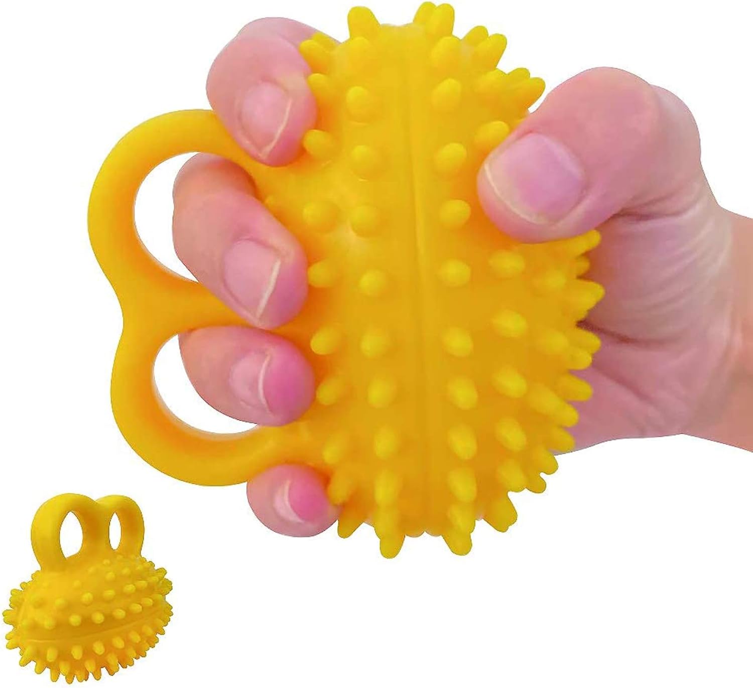 Hand Therapy Ball Finger Ball Exerciser Grip Ball & Hand Strengthener Trainer Balls for Arthritis Finger Physical Training Tool Elderly Hand Ball Strength Squeeze Flexible: Health & Personal Care