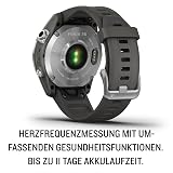 Garmin fēnix 7S GPS 42mm Multisport Smartwatch Graphite view 3