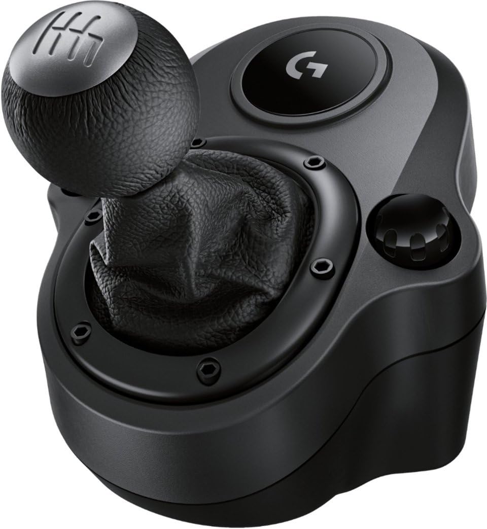 Logitech G Gaming Driving Force Shifter for G29 and G920 Driving Wheels for PS4, Xbox One, and PC (Renewed)