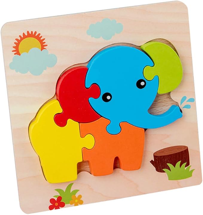 3d wooden puzzles for toddlers