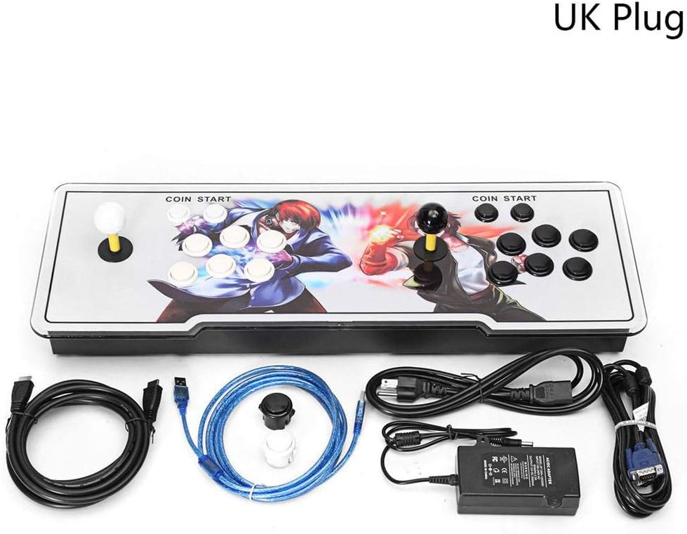 Yunt 1388 Classic Arcade Game Console Pandora's Box 6S Double Stick Cabinet TV Fighter Arcade Machine Newest System
