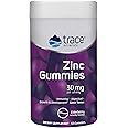 Trace Minerals Zinc Gummies - Chewable Zinc Supplement with Elderberry - Supports Immune System Health - Supplement to Aid Healthy Digestion & Development - Elderberry, 60 Gummies (30 Servings)