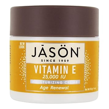 Jason Moisturizing Creme Vitamin E Age Renewal Fragrance Free - 25000 IU - 4 oz by Jason Natural Products
