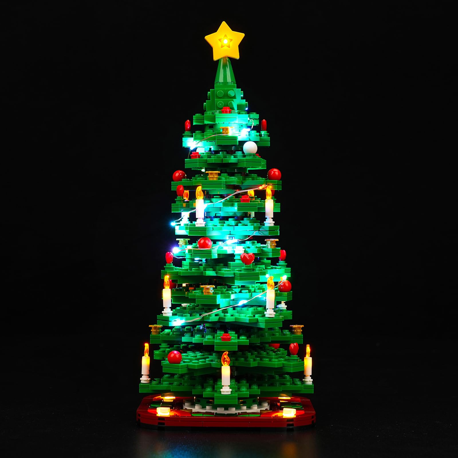 Update Version Led Light Set Compatible with Lego Christmas Tree 40573 (No Model), Decoration Lighting Set for 40573 Christmas Tree Creative Toys — image 1