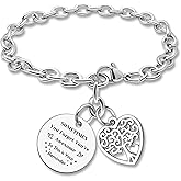 DlaeKua Positive Quotes Gifts Inspirational Bracelet Birthday Gifts for Daughter Granddaughter Friendship Gift Christmas Gift for Niece Girlfriend Presents for Boyfriend You Are Awesome Presents