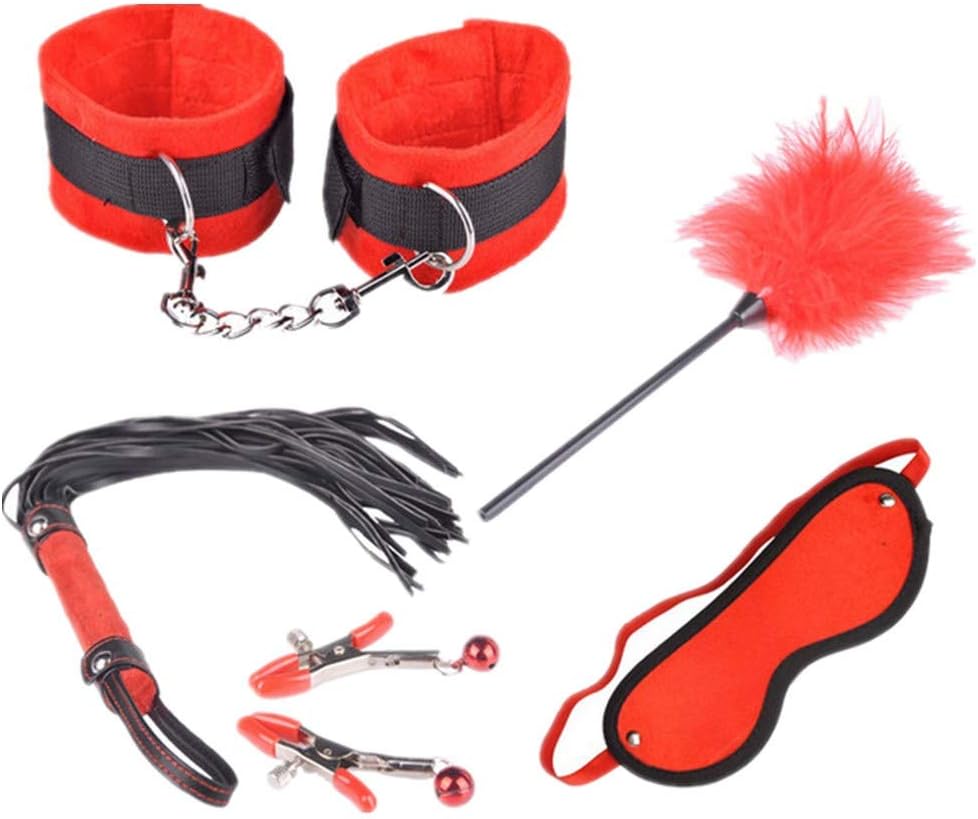 WESDOO Kit Bondage Bdsms Juguetes Sexo Esposas SM Bondage Kit Juguetes