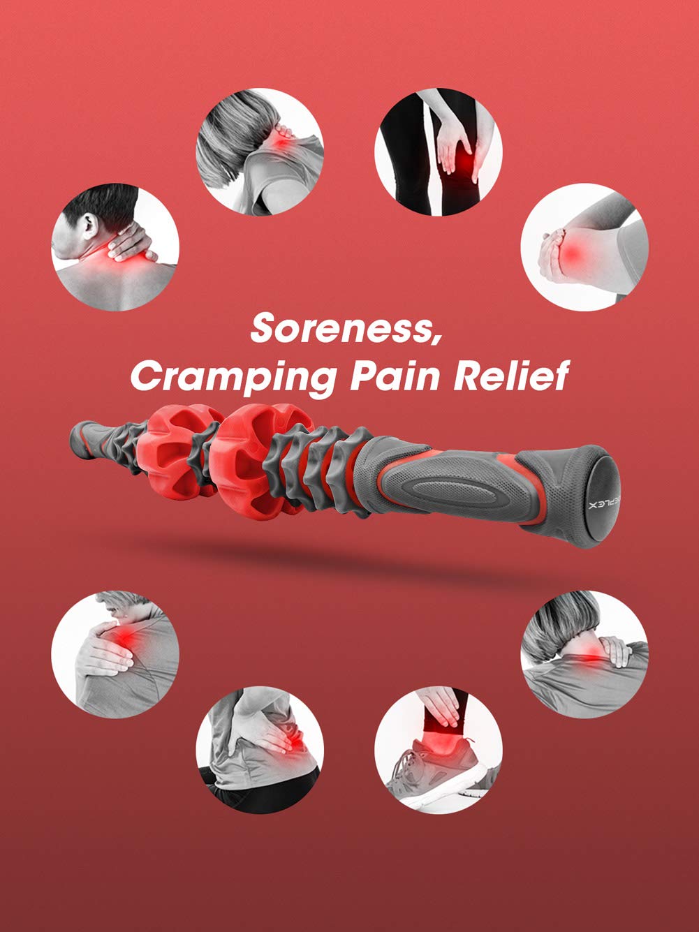 Foam Rollers Sports & Outdoors Upgrade Removable Modules, 20 inch