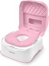 Ingenuity Prepare to Potty 3-in-1 System Pink Ages 18 Months+ view 2