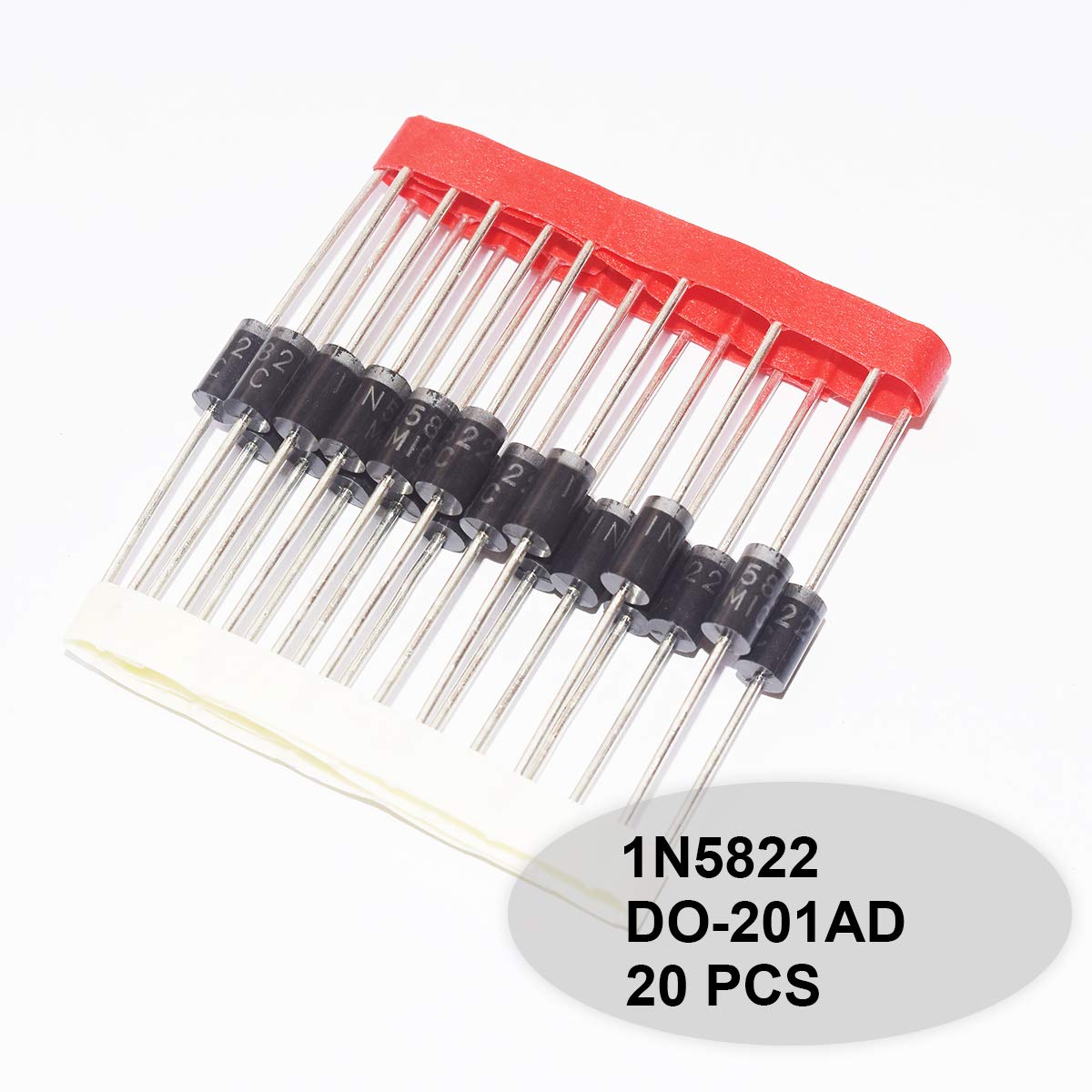 50pcs 1N5822 D027 40V 3A SCHOTTKY DIODE NEW GOOD QUALITY Electronic