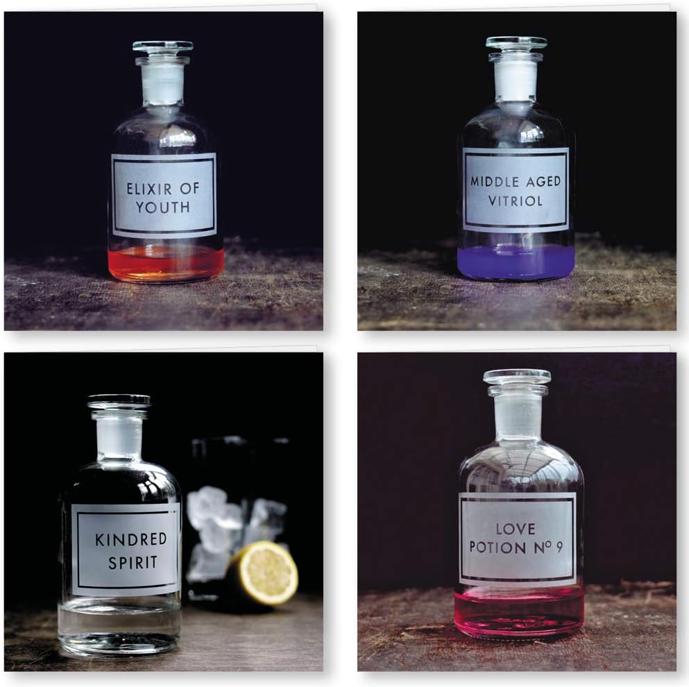 4 Vinegar & Brown Paper Cards BigaMart