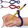 The Original OT Invented & Patented HandiWriter, Hand Made in The USA, Handwriting Aid for a Proper Tripod Grip, Finger Position & Better Penmanship. Great for All Kids Kindergarten Age & Up (2 Pack)