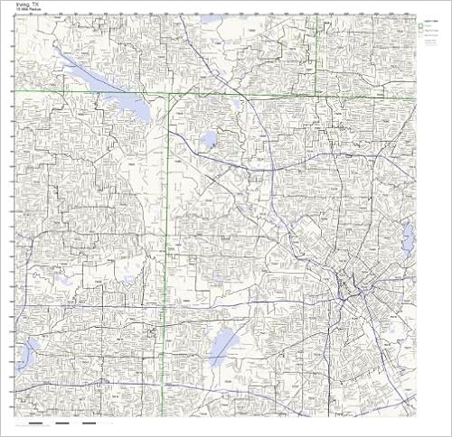Irving Tx Zip Code Map Irving, Tx Zip Code Map Not Laminated: Amazon.com: Office Products