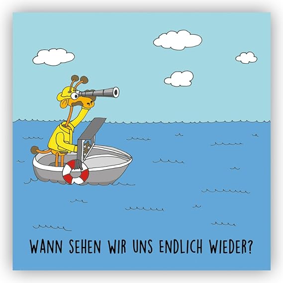 Morgen Sehen Wir Uns Wieder Bilder Postkarte Wann sehen wir uns endlich wieder? Vermissen Freundschaft