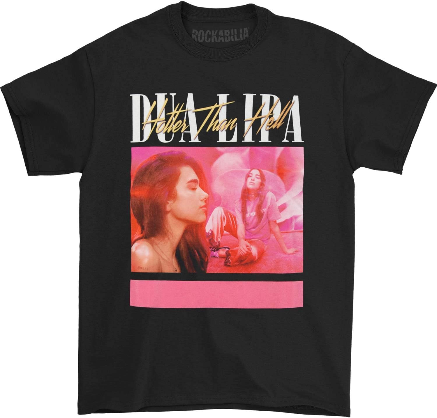 Dua Lipa Men's 90s Tee T-Shirt Black