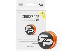 RTP Tennis Racket Vibration Dampener - ShockSorb Original or Ultrasoft V3 The Only Dampener Made for Pain Relief - Handcrafte