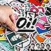 Fashion Stickers(200 Pcs/Pack), Fast Shipped by Amazon, Trendy Stickers for Teens. Gift of Festival, Reward, Art Craft, Party Favors, School, Waterproof, Aesthetic, Random Stickers