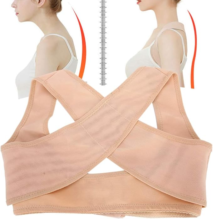 【𝐁𝐥𝐚𝐜𝐤 𝐅𝐫𝐢𝐝𝐚𝒚】Upper Back Support Belt, Soft Convenience