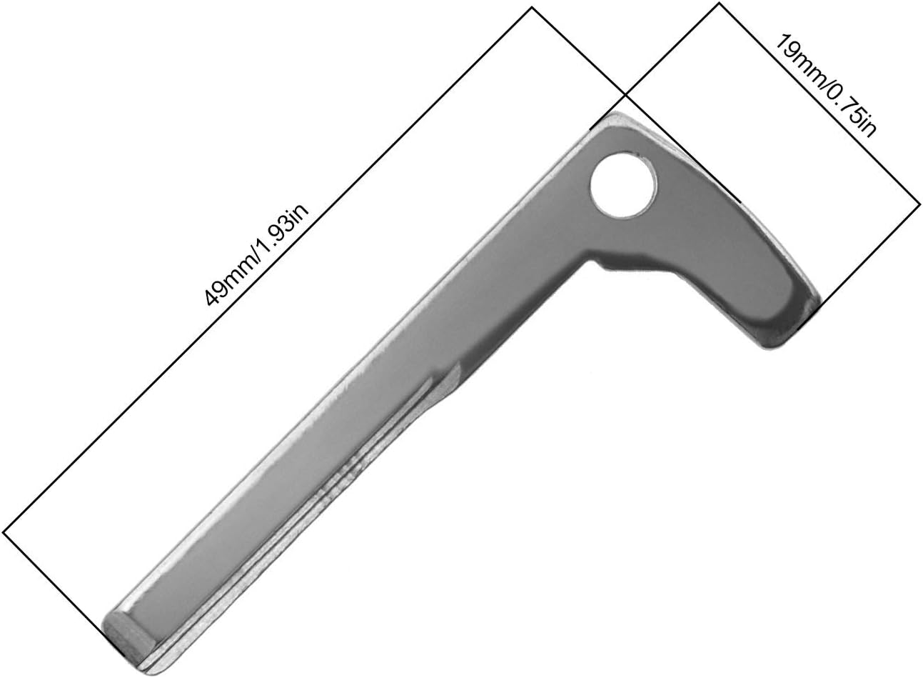 Create idea Vehicle Smart Remote Key Blank Uncut Blade Compatible with Sprinter Vito for Emergency Replacement Spare Part - Image 4