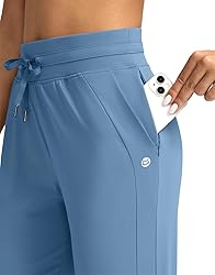 G Gradual Women's Joggers Pants with Zipper Pockets