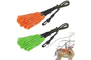 2 Pieces Deer Hunting HempRope Scent Rope - HempScent Scrape Tassels - Deer Hunting Accessories | for Outdoor Activity Nature