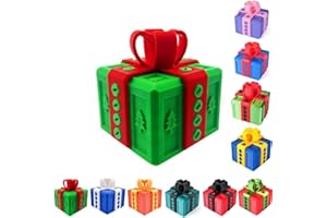 GENERIC The Prank Box Funny Christmas Gifts Box Annoying Hilarious Screw Challenge with Surprise 3D Printed Screw Gifts Boxes Ideal for Birthday, Christmas (Deep green and red)