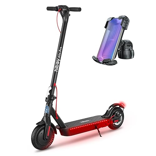 Hiboy Electric Scooter for Adults, 19 MPH, 25 Miles Range, 500W Motor (750W Peak), Foldable E Scooter with Phone Holder, Dual Speed & Dual Brake System, Lightweight Commuter Scooter for Adults