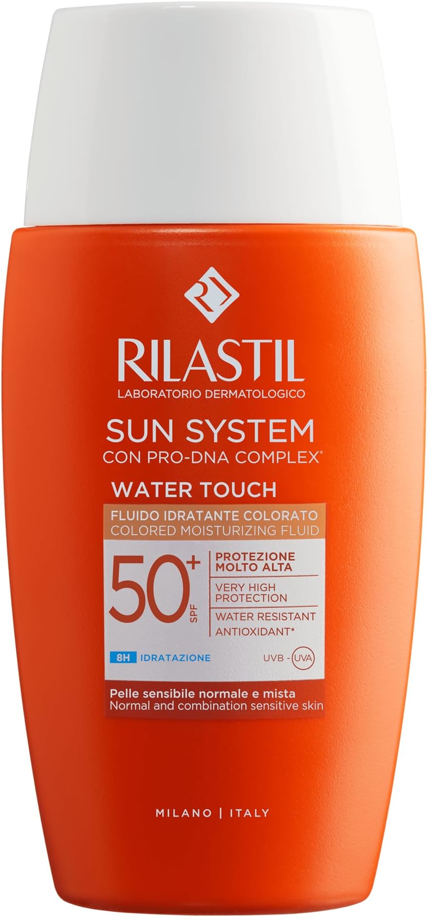 Rilastil Sun System SPF50+ Water Touch Colour 50 ml High Protection Tinted