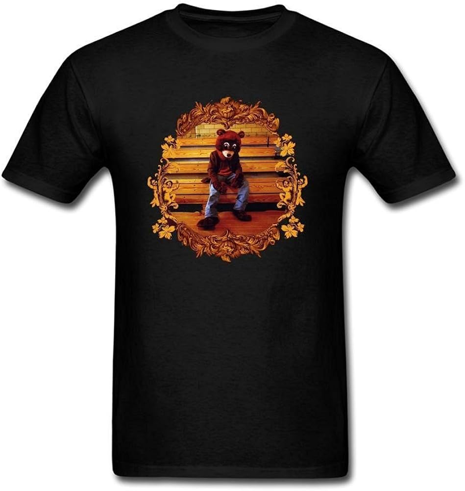 XIULUAN Men's The College Dropout Kanye West T-Shirt Short Sleeve