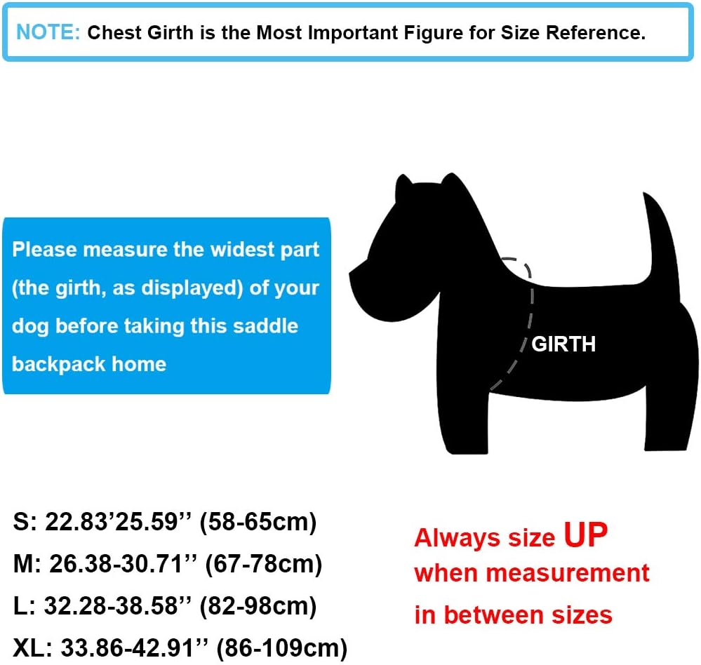 wellver dog backpack