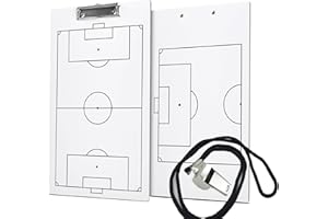 Coach Board, Volleyball Coaching Board, Dry Erase Volleyball Coaching Board, Double-Sided Coach Clipboard, White Board for Co