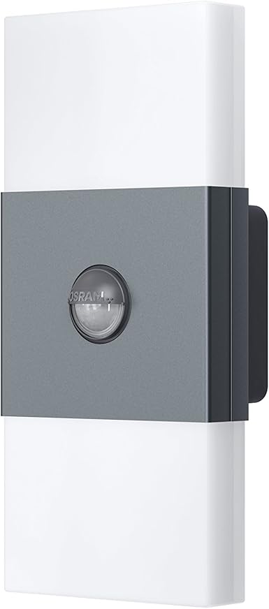Osram LED Wandlampe, Noxlite, anthrazit, Bewegungsmelder