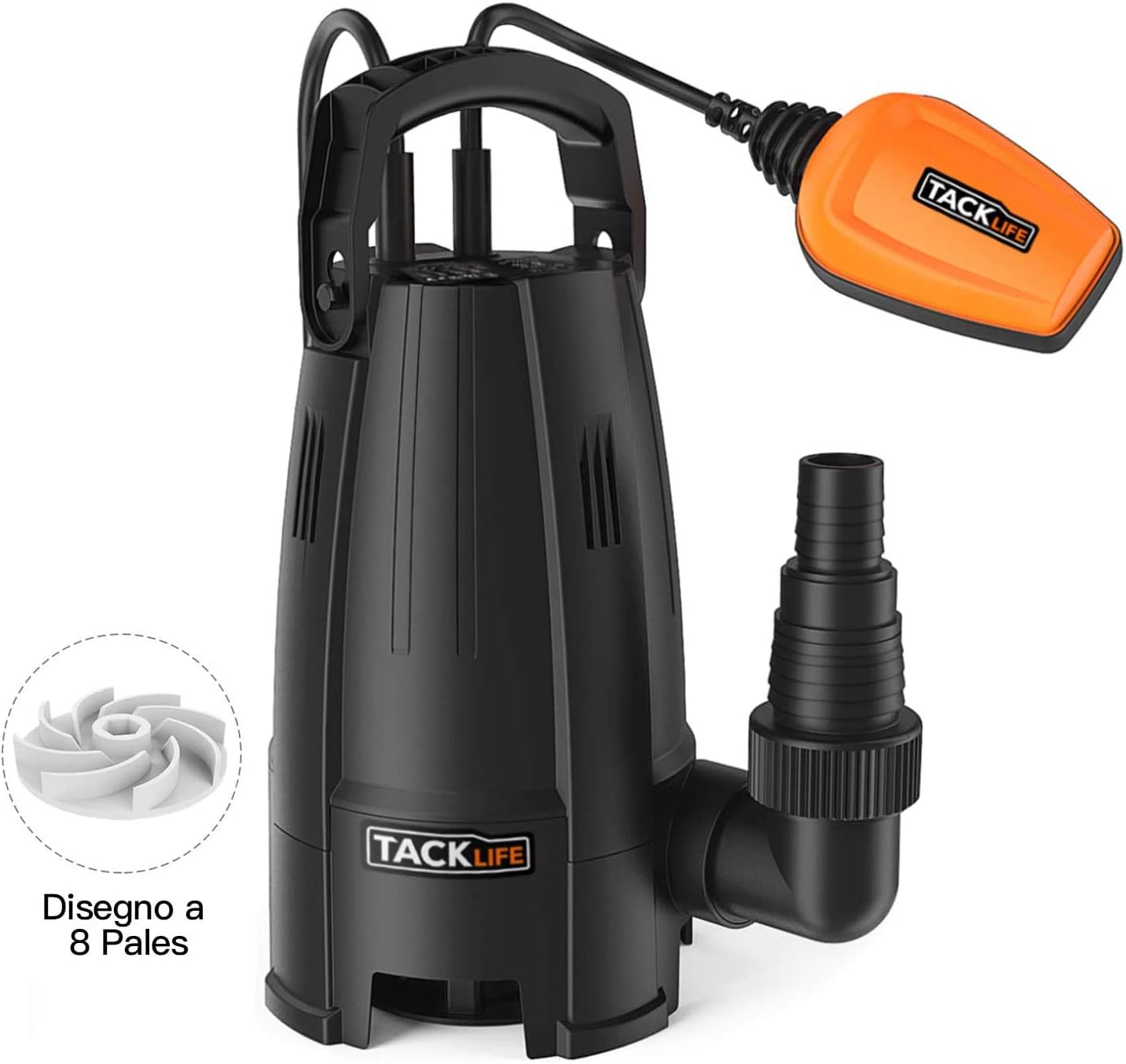 pompa ad acqua sommersa per sega circolare per piastrelle