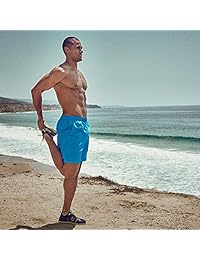 Traje de baño para natación y entrenamiento Speedo Solid Rally Volley para hombres, de 19 pulgadas