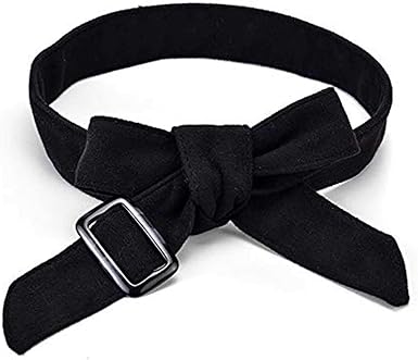black waist sash