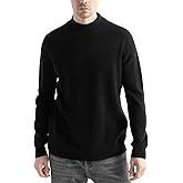 Chanyarn Men's 100% Merino Wool Sweater 2025 Fall Winter First-Line Ready to Wear Mock Neck Long Sleeve Seamless Knit Sweater