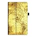 Fintie Folio Case for All-New Amazon Fire HD 8 (6th Generation, 2016 release), Slim Fit Premium Vegan Leather Standing Cover Auto Wake/Sleep for Fire HD 8 Tablet (2016 6th Gen Only), Ancient Map