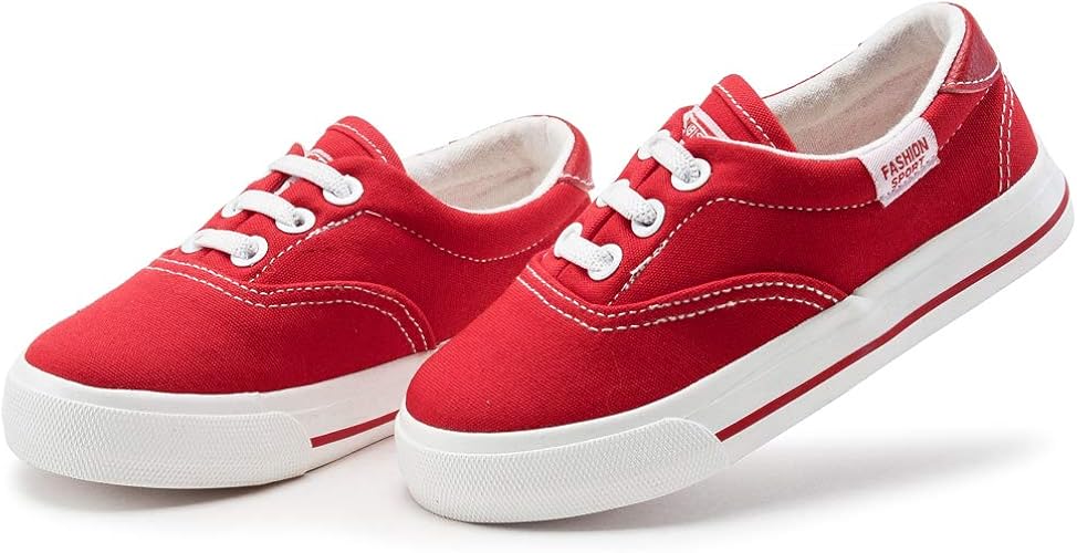 Amazon Com Jxf Fashion Canvas Sneakers Girls Boys Youth Little