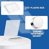Wukong N45 Tiny Magnets 2x1mm 60 Pack Small Round Magnets for Crafts view 3