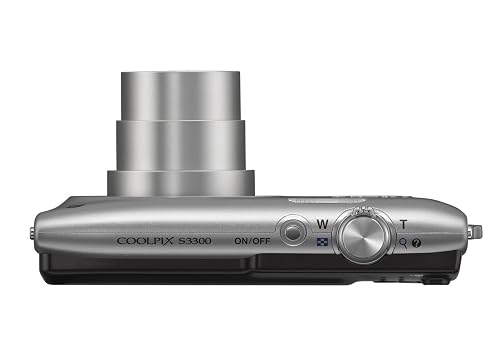 Nikon Coolpix S3300 16 Megapixel Digital Camera - Silver in Dubai