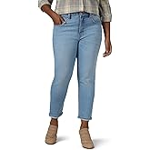 Riders Womens Plus Size Heritage High Rise Relaxed Fit Skinny Ankle Jean