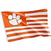 Desert Cactus Clemson University Indoor and Outdoor 100% Polyester University Flag Banner, 3x5 Feet Tigers (Nation)