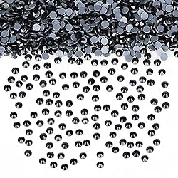 LPBeads 3000 Pieces SS16 Black Hotfix Rhinestones