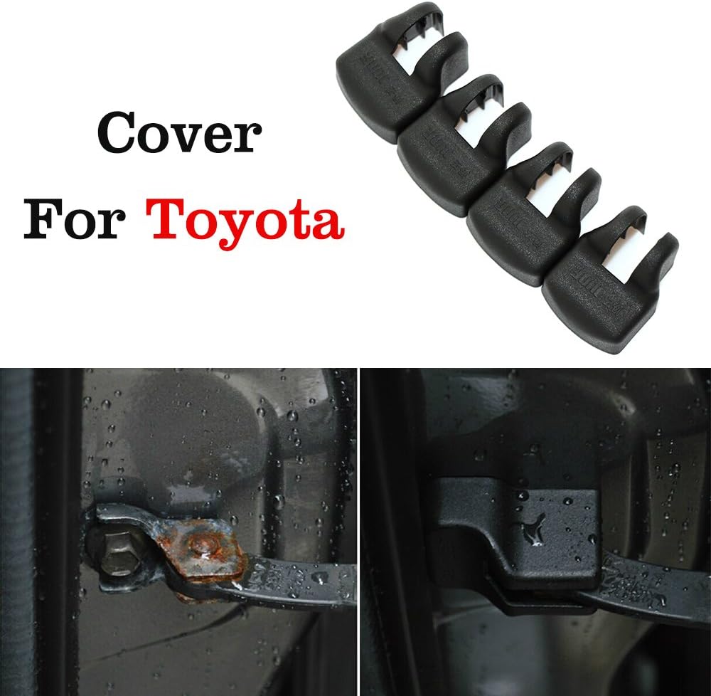 JessicaAlba 4x Car Door Check Arm Protection Cover For Toyota Corolla Prius RAV4 Camry Venza FJ Cruiser Sequoia