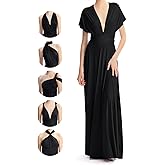 Infinity Dresses for Bridesmaids,Wedding Guest Dresses for Women,Plus Size Wrap Dress Long Maxi Convertible Multiway Dress