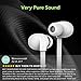 Karakao  H1 Bluetooth Headphones 4.1 Wireless Runing Earbuds Workout Earphones with Mic for iPhone and Android - White Headset