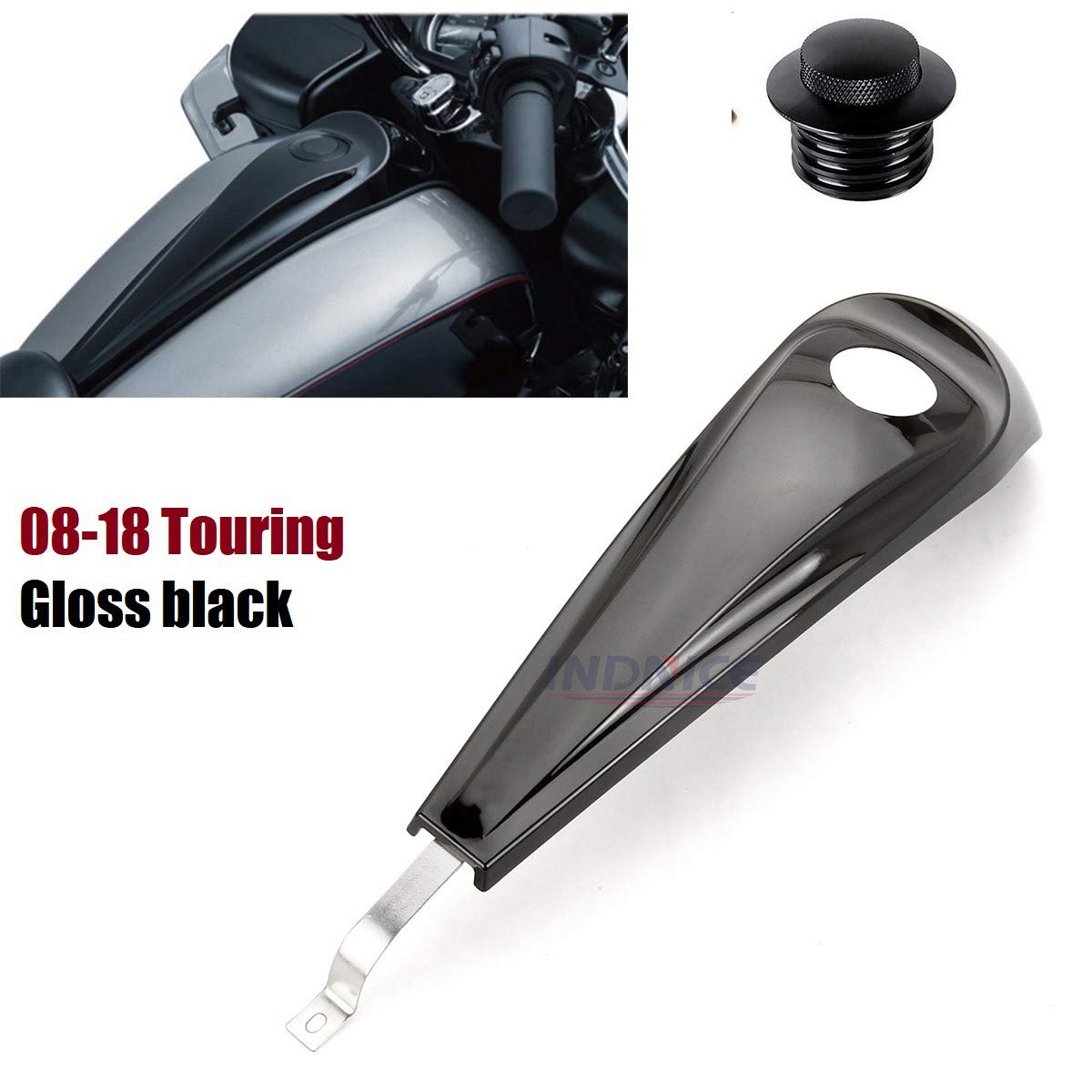Motorcycle Oil Fuel Tank For harley electra glide flht fuel Dash Console For Harley Touring Road Glide FLTRX 15-16 Gloss Black