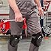 Knee Pads for Work - Knee Pads For Men Women for Construction, Gardening, Cleaning, Flooring, Strong Straps and Adjustable Easy-Fix Clips with Comfortable Gel Cushion and Heavy Duty Foam