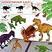 24 Jurassic Dinosaur Toys For 3, 4, 5, 6, 7 year old Boys Girls Toddlers Kids - Party Favors & Supplies- Plastic Action Figures for Bath Toys, Pool Toys & Pretend Play - STEM Learning Dino Set